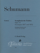 Symphonic Etudes op. 13  (early and late versions and 5 posthumous versions)